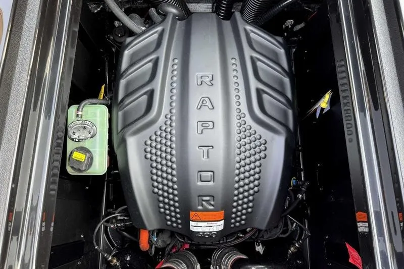 Slide: The Image of 2027 Moomba Tykon engine featuring a Raptor cover, showcasing advanced design and engineering. - 5