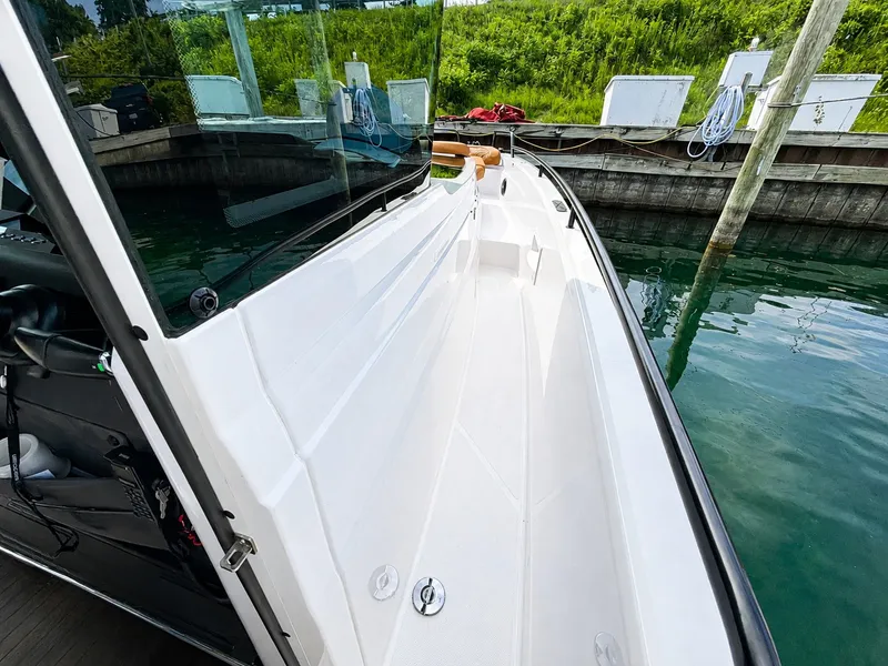 Slide: The Image of Axopar Brabus 37 XC Cross Cabin 2022: Sleek design with spacious deck and modern features. - 34