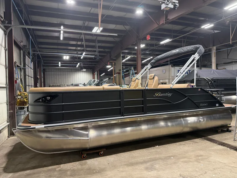 Slide: The Image of Bentley Pontoons Legacy 223 Swingback Tritoon & Honda 4-Stroke EFI 2026 - 36