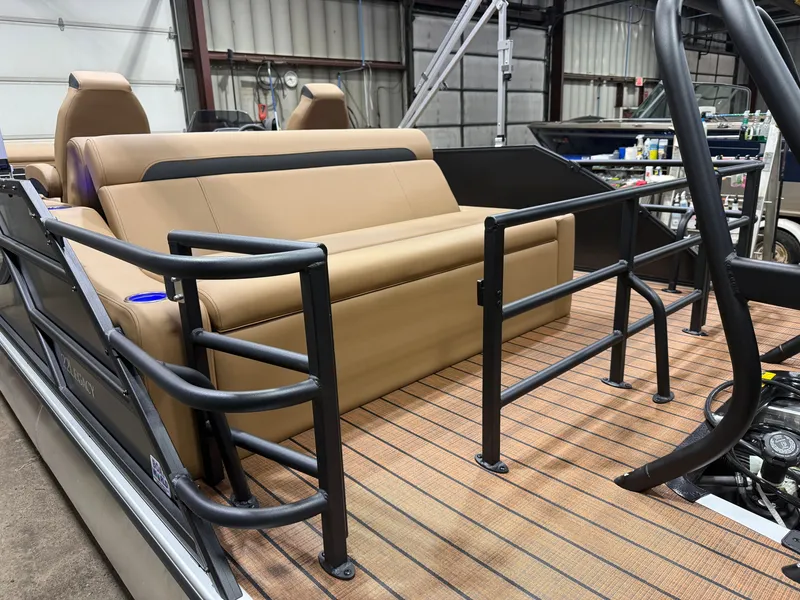 Slide: The Image of Bentley Pontoons Legacy 223 Swingback Tritoon & Honda 4-Stroke EFI 2026 - 38