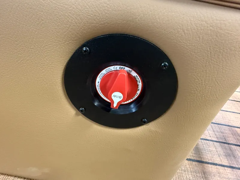 Slide: The Image of Bentley Pontoons Elite 223 Quad Swingback Tritoon 2026 - 27