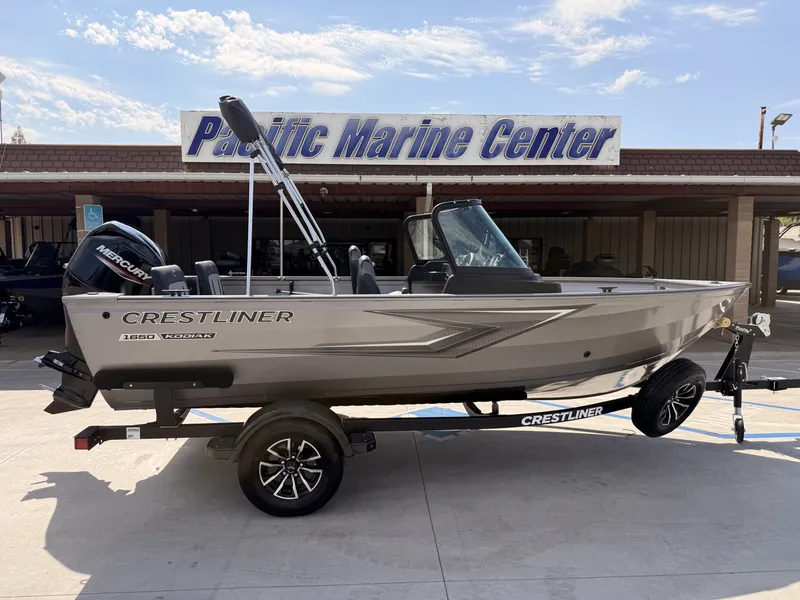 The Image of Crestliner 1650 Kodiak WT w/ 60HP Mercury! 2027 - 1
