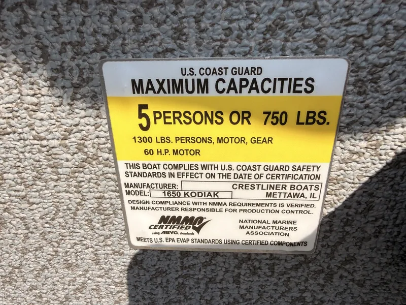 Slide: The Image of Crestliner 1650 Kodiak WT w/ 60HP Mercury! 2027 - 5