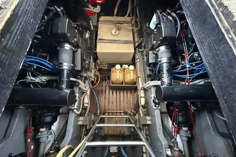 Slide: The Image of Sea Ray 410 Aft Cabin 1986 - 50