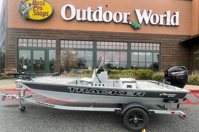 The Image of 2027 Tracker Bass Tracker Classic CC boat outside Bass Pro Shops. - 0