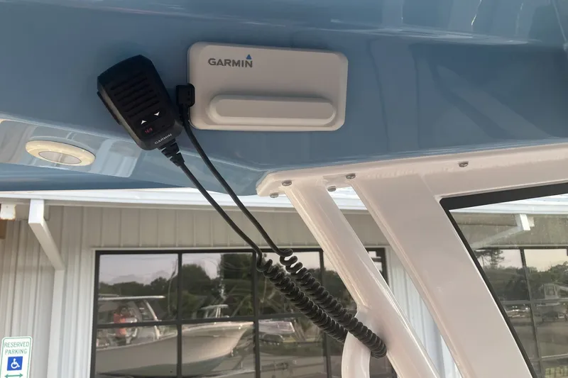 Slide: The Image of 2024 Sportsman Open 232 Center Console with Garmin marine electronics. - 20