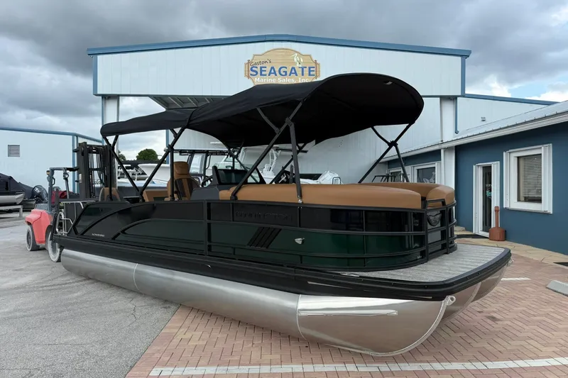 The Image of 2027 Bennington 24 M Fish and Cruise pontoon boat at Seagate Marine Sales. - 0