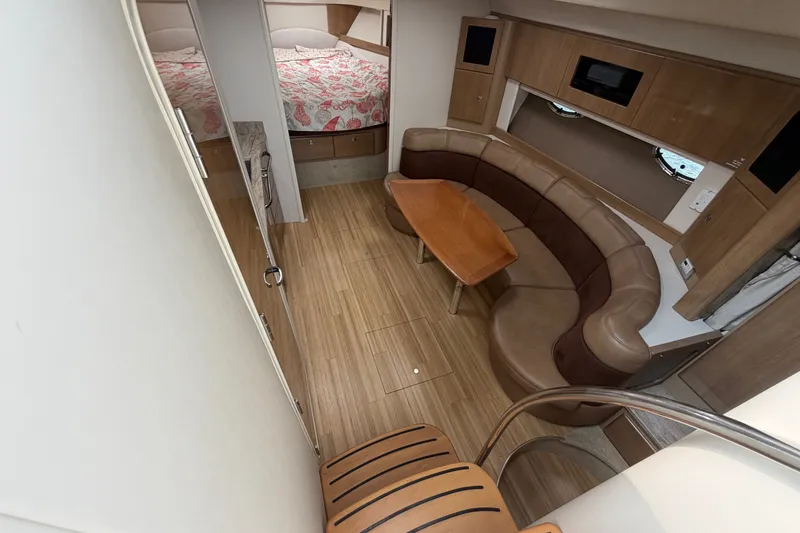 Slide: The Image of Interior of 2016 Formula 37 Performance Cruiser with cozy seating and modern design. - 17
