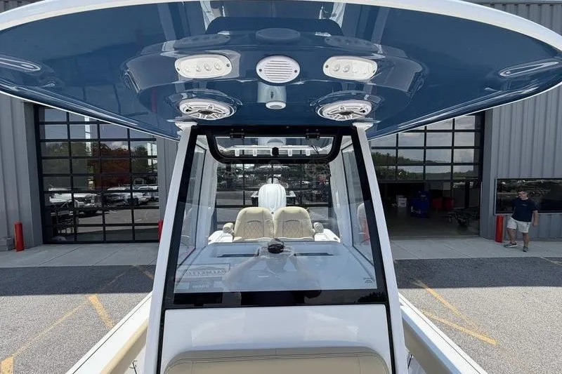 Slide: The Image of 2027 Sportsman Masters 247 Bay Boat with sleek design and modern features. - 21