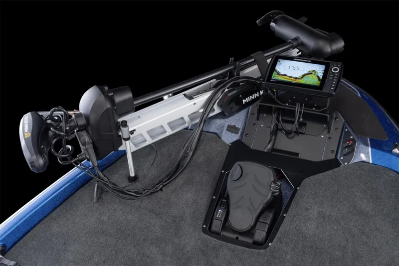 Slide: The Image of Manufacturer Provided Image: 2025 Skeeter ZXR19 boat dashboard with advanced navigation and control systems. - 21