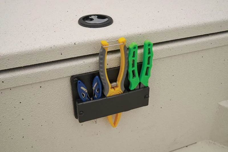 Slide: The Image of Tool holder on the 2024 Ranger RB210 boat. - 39