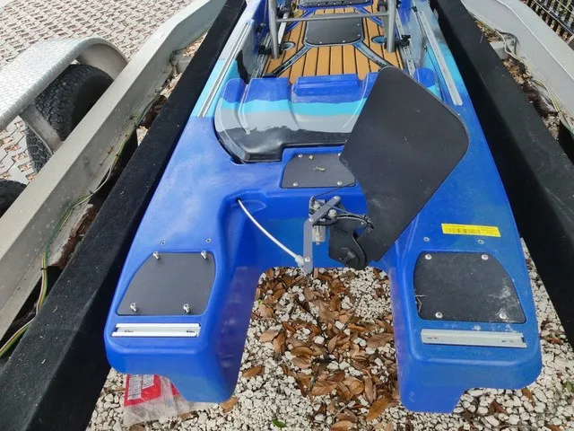 Slide: The Image of Kaku Guru 14 Ft Micro Skiff Kayak 2023 - 5