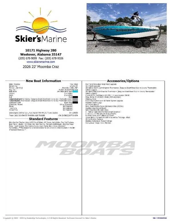 Slide: The Image of Moomba Craz 2026 - 2