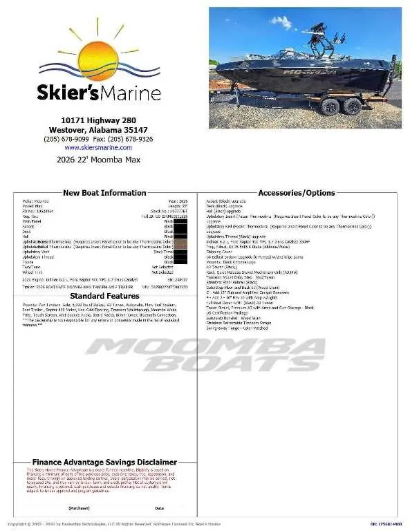 Slide: The Image of Moomba Max 2026 - 2