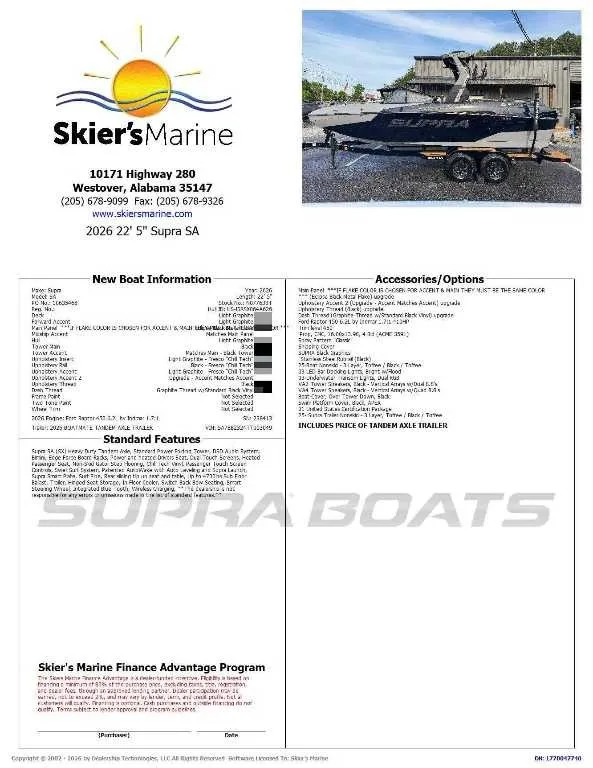 Slide: The Image of Supra SA 2026 - 2