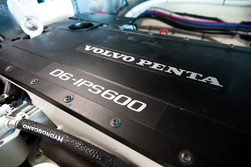 Slide: The Image of Volvo Penta D6-IPS600 engine in 2025 Regal 42 Grande Coupe yacht. - 39