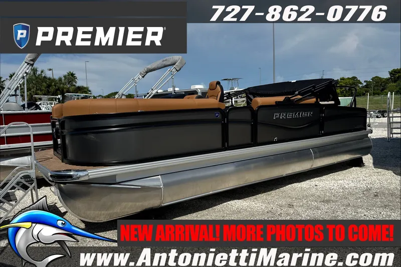 The Image of 2027 Premier 230 Sunsation RS - CL pontoon boat on display at Antonietti Marine. - 1