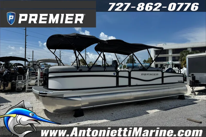 The Image of 2027 Premier 250 Sunsation RS - CL pontoon boat at Antonietti Marine dealership. - 0