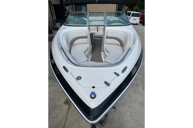 Slide: The Image of 2007 Kayot Z 220 boat with white interior and sleek design. - 3