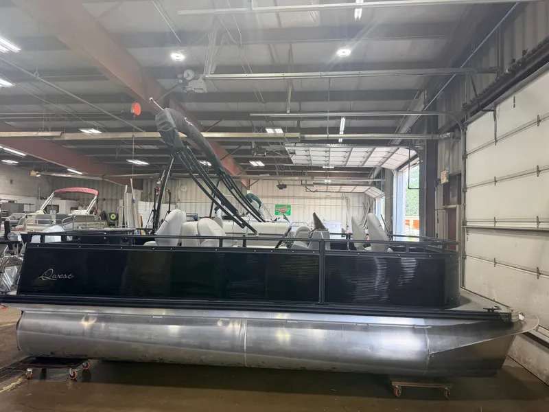 Slide: The Image of Apex Marine Qwest L818 Fish &60HP Honda 4Stroke 2023 - 65