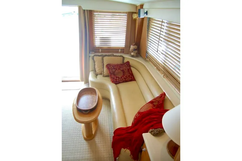 Slide: The Image of Luxurious interior of 2007 Navigator 44 Classic yacht with elegant seating and decor. - 11