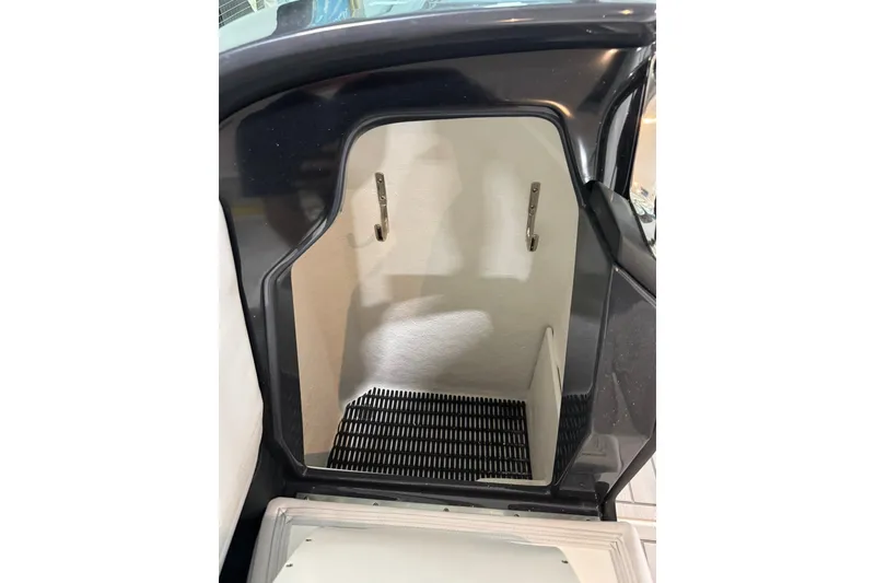 Slide: The Image of Interior compartment of 2026 Formula 360 Crossover Bowrider I/O boat. - 83