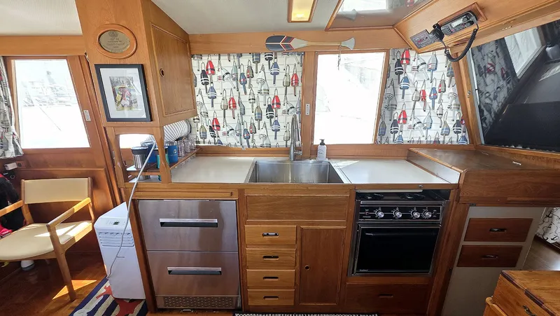 Slide: The Image of Main Cabin Galley Port - 7