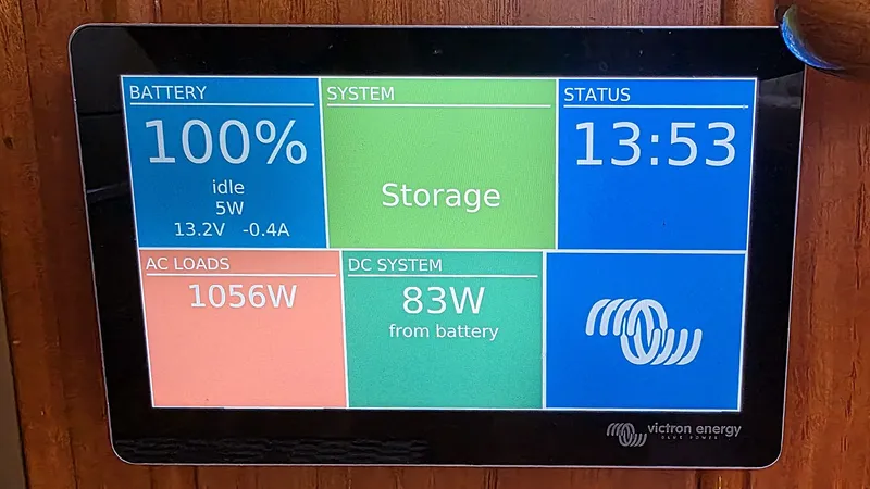 Slide: The Image of Battery Monitor Display - 43