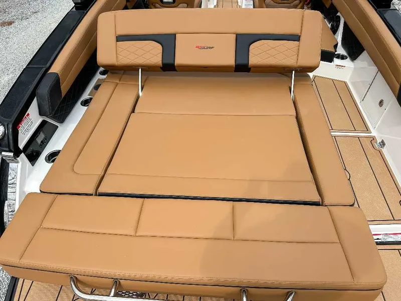 Slide: The Image of 2026 Chaparral GTS 6 with luxurious brown upholstery and modern design. - 12