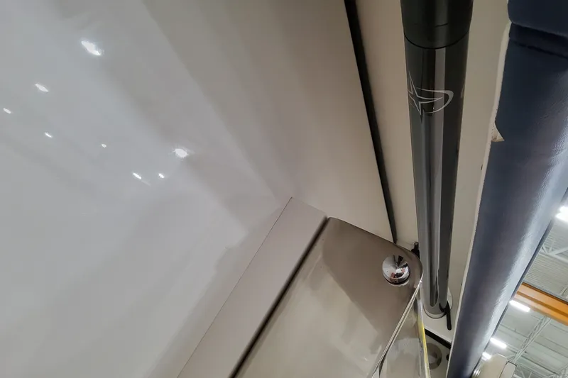 Slide: The Image of Interior detail of 2026 Formula 387 Center Console Fish boat, showcasing sleek design elements. - 28