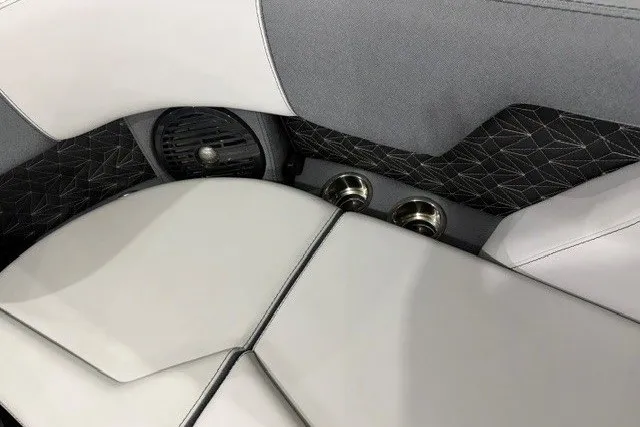 Slide: The Image of 2027 Alera M21Q interior with modern design, featuring sleek seats and stylish accents. - 17
