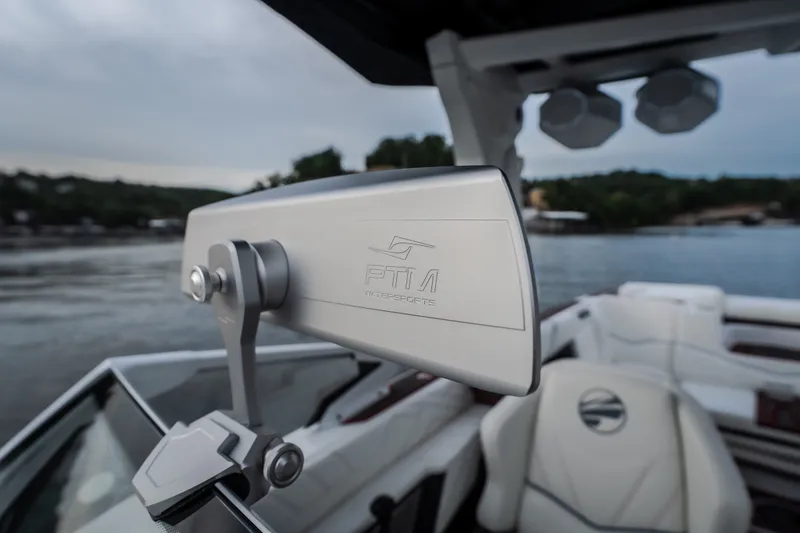 Slide: The Image of 2027 Tigé Ultré 25ZX boat interior with sleek design and advanced features. - 66