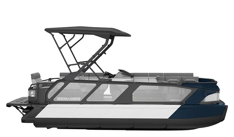 The Image of 2026 Sea-Doo Switch Cruise 21 with Tech Package, 300 hp, sleek design. - 1