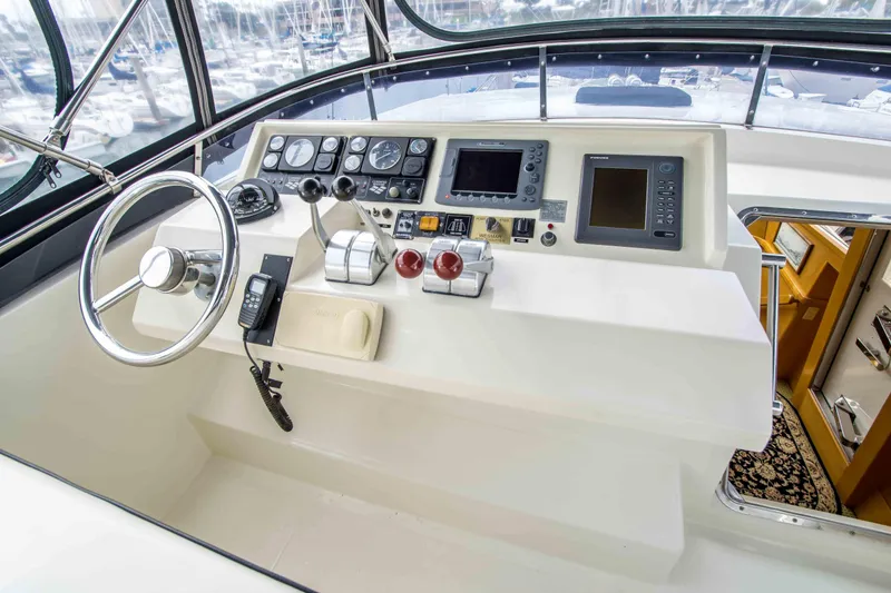 Slide: The Image of McKinna 57 Pilothouse 1998 - 9