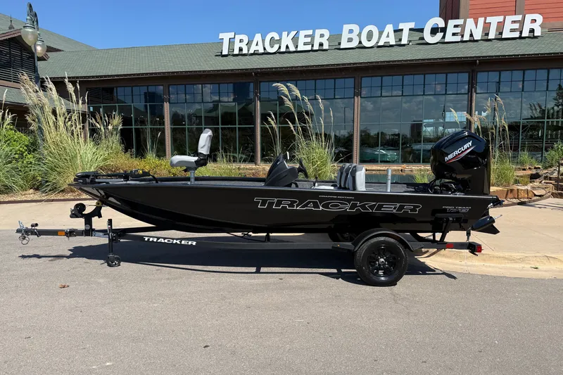 The Image of 2027 Tracker Pro Team 175 Crappie Edition boat outside Tracker Boat Center. - 0