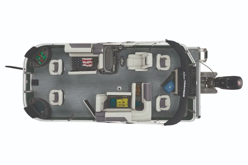 Slide: The Image of Sun Tracker Fishin' Barge 20 DLX 2027 - 29