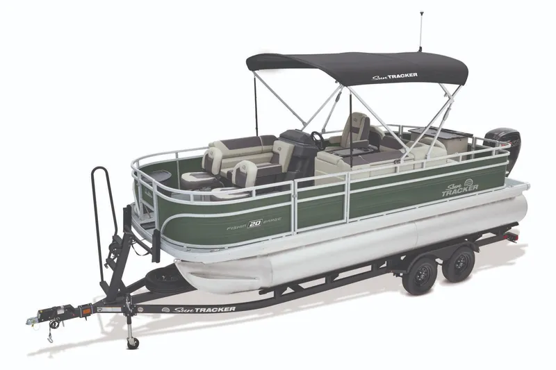 Slide: The Image of Sun Tracker Fishin' Barge 20 DLX 2027 - 19