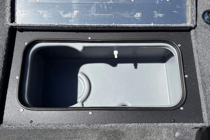 Slide: The Image of Livewell compartment in 2027 Tracker Pro Team 175 Crappie Edition boat. - 42