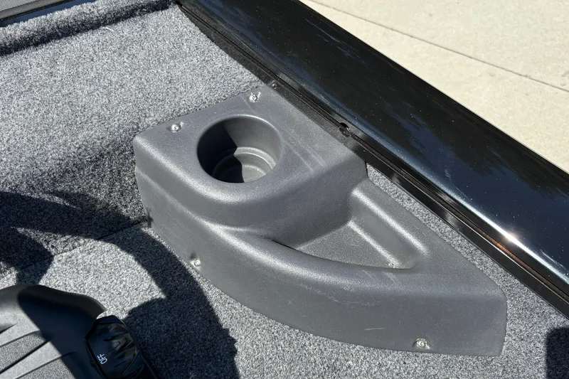 Slide: The Image of Cup holder in 2027 Tracker Pro Team 175 Crappie Edition boat interior. - 22