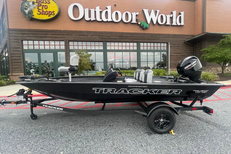 The Image of 2027 Tracker Pro Team 175 Crappie Edition boat at Bass Pro Shops Outdoor World. - 0