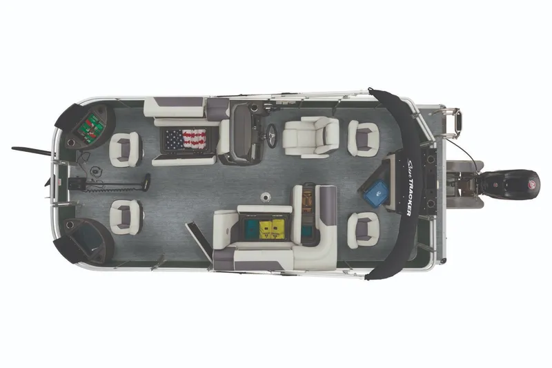 Slide: The Image of Sun Tracker Fishin' Barge 20 DLX 2027 - 28