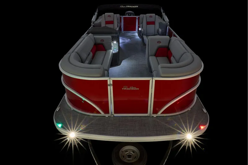 Slide: The Image of Sun Tracker Party Barge 22 DLX 2026 - 86