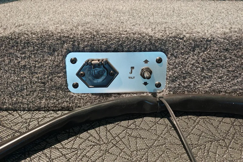 Slide: The Image of Tilt control panel on 2027 Tracker Pro Team 175 Crappie Edition boat. - 23