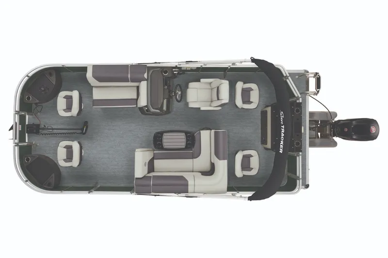 Slide: The Image of Sun Tracker Fishin' Barge 20 DLX 2027 - 27
