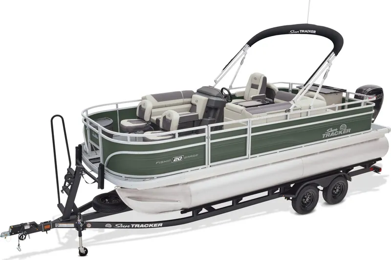 Slide: The Image of Sun Tracker Fishin' Barge 20 DLX 2027 - 20