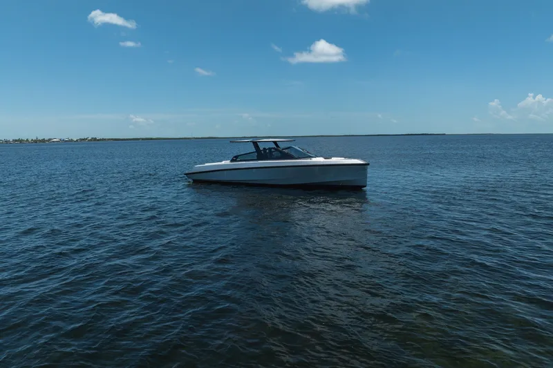 Slide: The Image of 2022 Wally wallytender43X yacht on calm blue ocean under clear sky. - 49