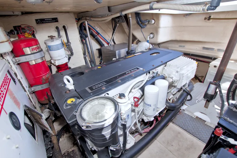 Slide: The Image of Engine room of a 2008 Formula 40 Performance Cruiser with Volvo Penta IPS 500 engine. - 50