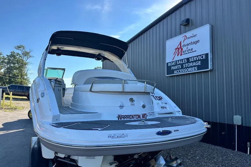 Slide: The Image of 2007 Chaparral 276 SSX boat at Premier Advantage Marine dealership. - 2