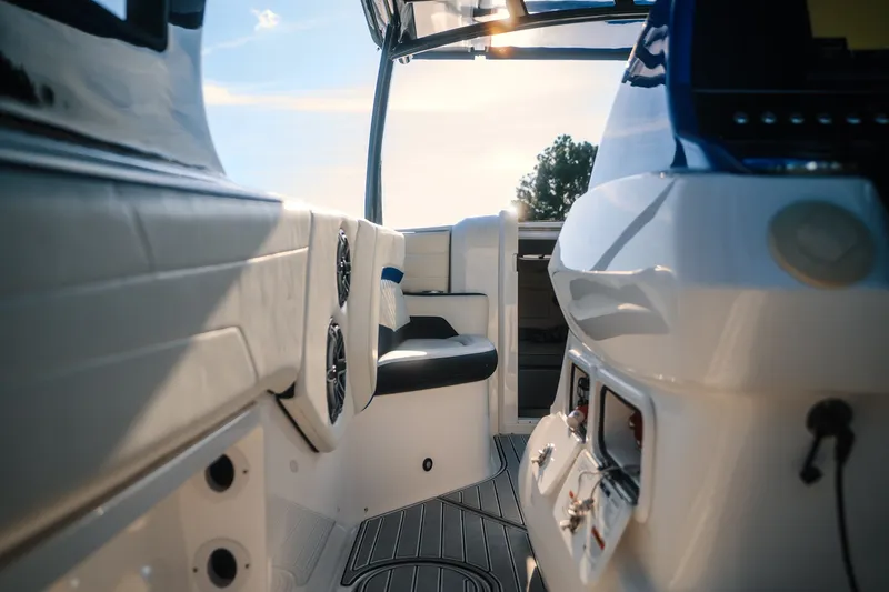 Slide: The Image of Interior of 2020 Concept 44' Cuddy Cabin boat, featuring sleek design and modern amenities. - 41