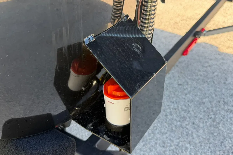 Slide: The Image of Protective casing on Ranger 220FC 2027 model, showcasing internal components. - 28
